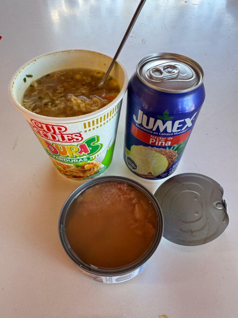 Paine grande market and food