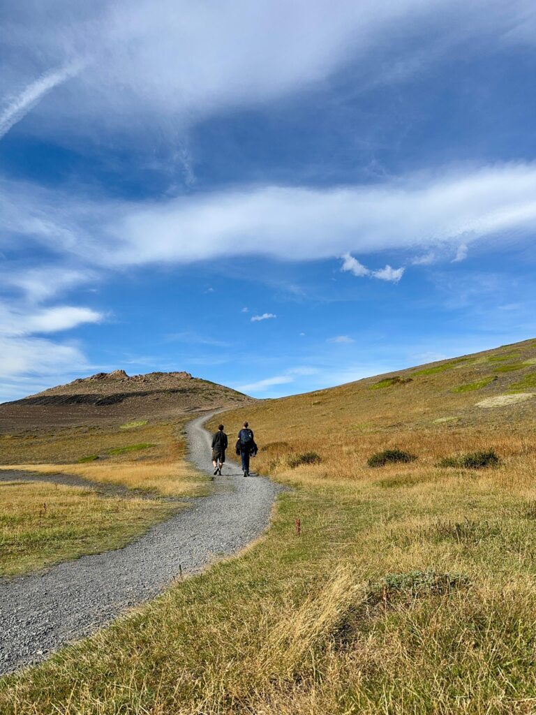 Morning hike torres del paine yusuf aytas and ender demirkaya